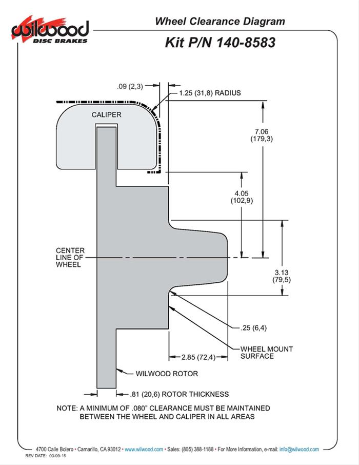 Wilwood Forged Dynalite Big Brake Front Brake Kits 140-8583-DP