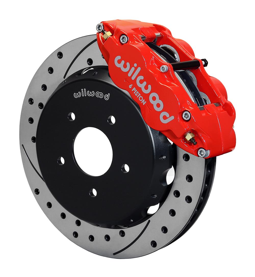 Wilwood Forged Narrow Superlite 6R Big Brake Front Brake Kits 140-8753-DR