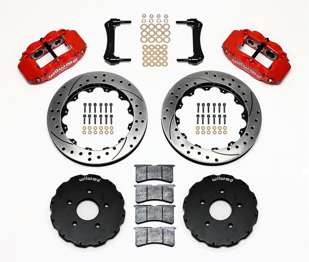 Wilwood Forged Narrow Superlite 6R Big Brake Front Brake Kits 140-8921-DR