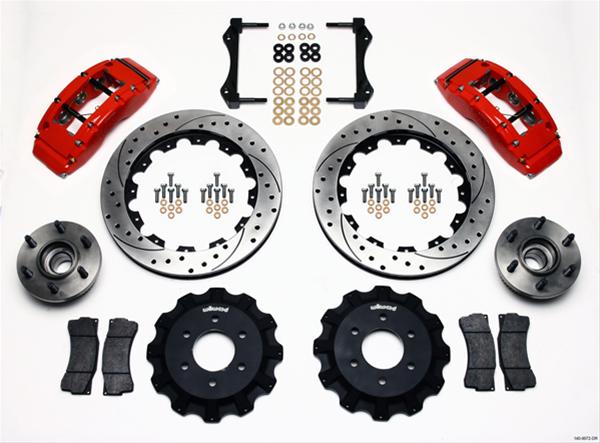 Wilwood TC6R Big Brake Truck Front Brake Kits 140-9072-DR