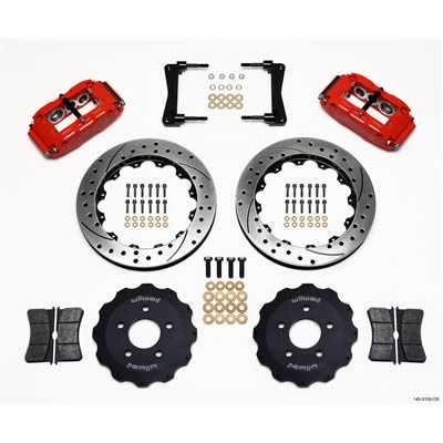 Wilwood Forged Narrow Superlite 6R Big Brake Front Brake Kits 140-9109-DR
