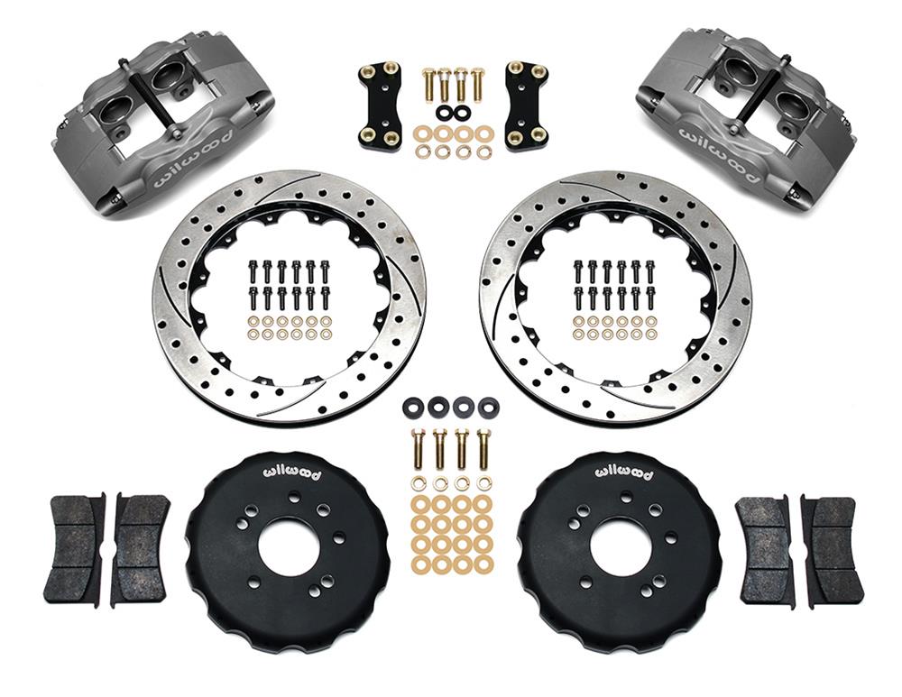 Wilwood Forged Superlite 4 Big Brake Front Disc Brake Kits 140-9194-D
