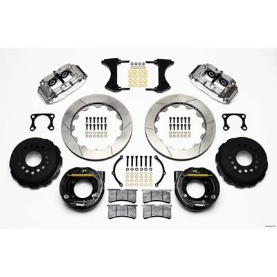 Wilwood Forged Narrow Superlite 4R Big Brake Rear Parking Brake Kits 140-9217-P