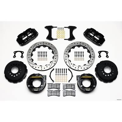 Wilwood Forged Narrow Superlite 4R Big Brake Rear Parking Brake Kits 140-9218-D
