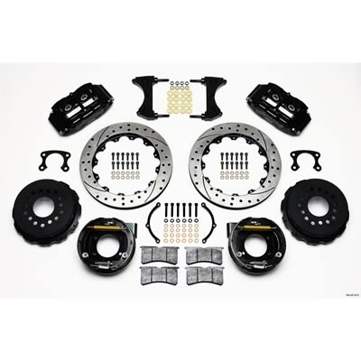 Wilwood Forged Narrow Superlite 4R Big Brake Rear Parking Brake Kits 140-9219-D