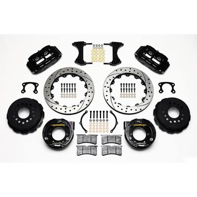 Wilwood Forged Narrow Superlite 4R Big Brake Rear Parking Brake Kits 140-9220-D