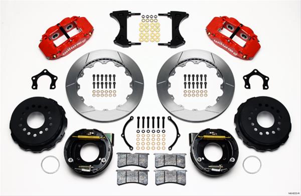 Wilwood Forged Narrow Superlite 4R Big Brake Rear Parking Brake Kits 140-9222-R