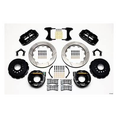 Wilwood Forged Narrow Superlite 4R Big Brake Rear Parking Brake Kits 140-9222