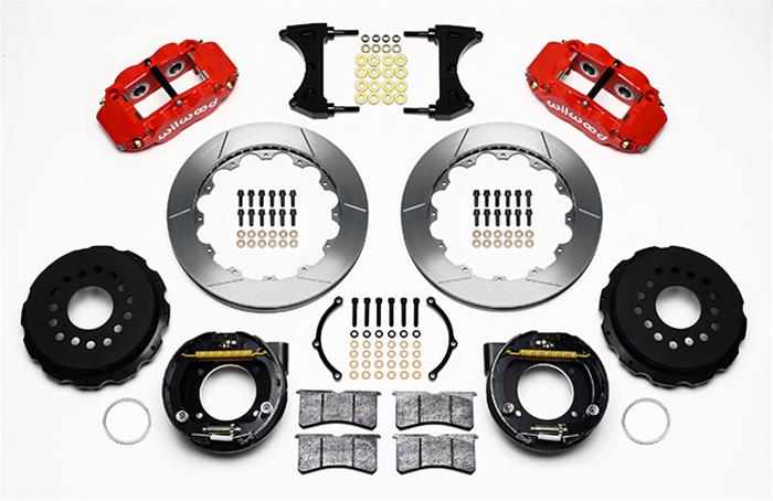 Wilwood Forged Narrow Superlite 4R Big Brake Rear Parking Brake Kits 140-9223-R