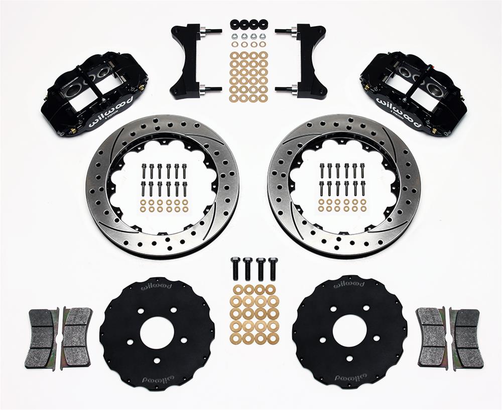 Wilwood Forged Narrow Superlite 6R Big Brake Front Brake Kits 140-9284-D