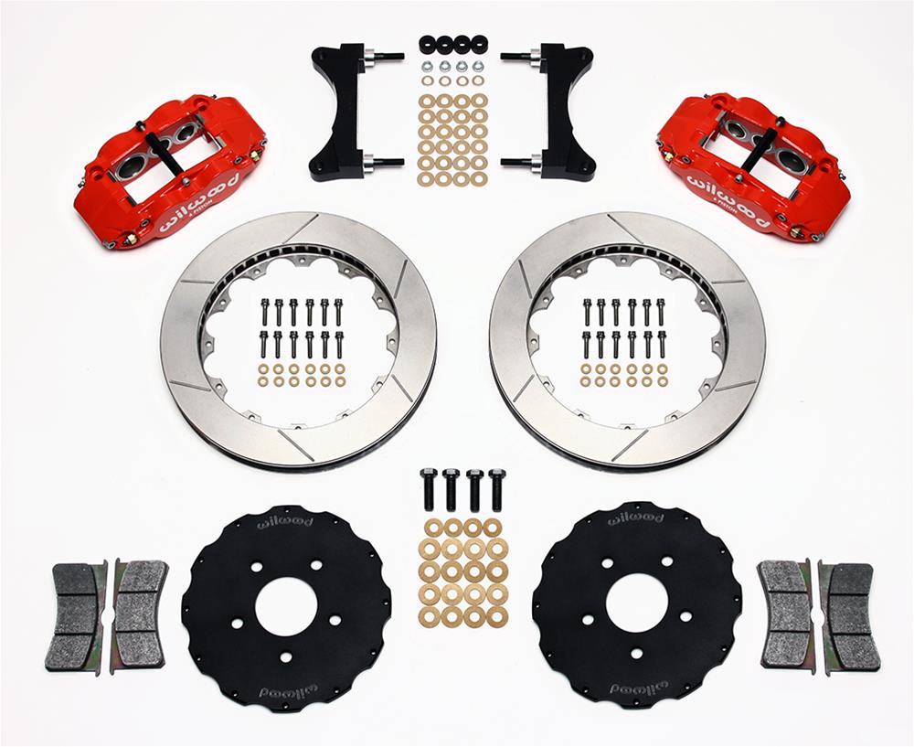 Wilwood Forged Narrow Superlite 6R Big Brake Front Brake Kits 140-9284-R