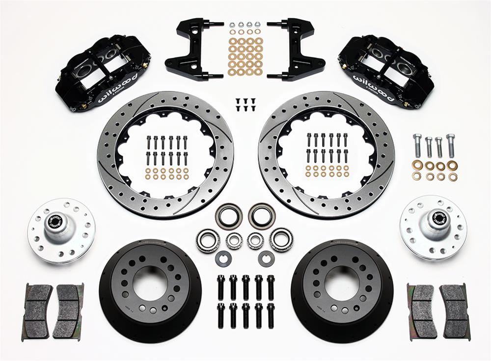 Wilwood Forged Narrow Superlite 6R Big Brake Front Brake Kits 140-9801-D