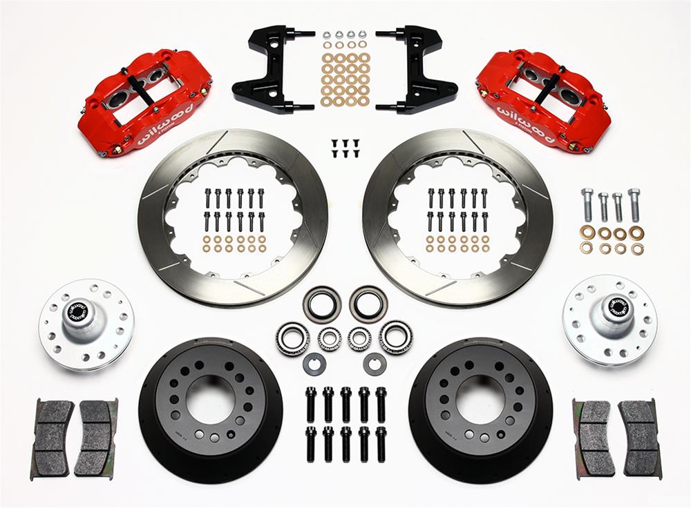 Wilwood Forged Narrow Superlite 6R Big Brake Front Brake Kits 140-9801-R