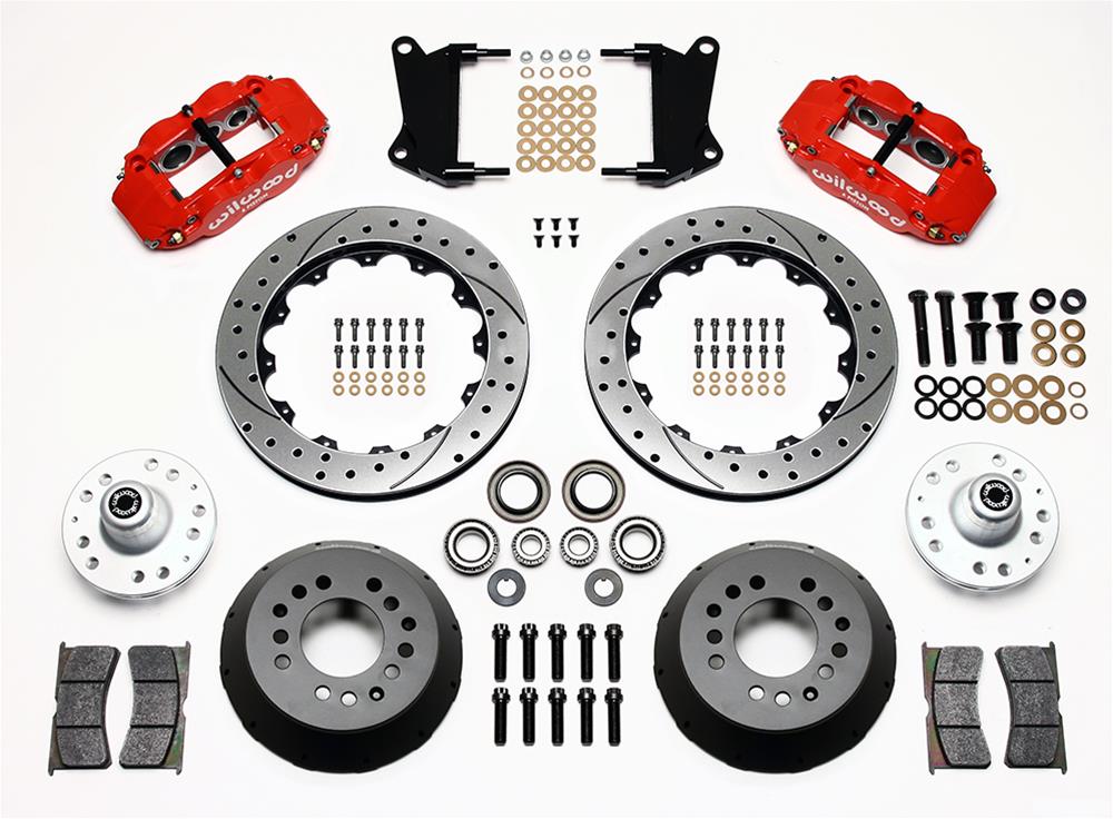 Wilwood Forged Narrow Superlite 6R Big Brake Front Brake Kits 140-9803-DR