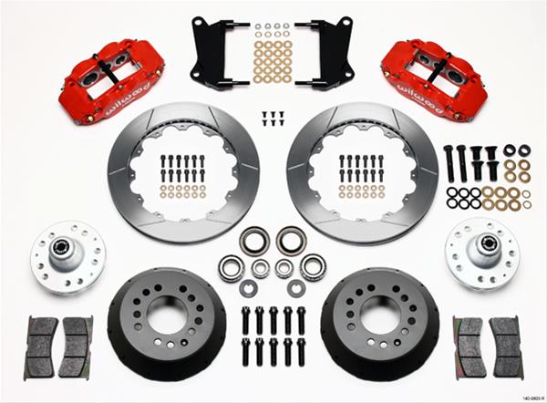 Wilwood Forged Narrow Superlite 6R Big Brake Front Brake Kits 140-9803-R