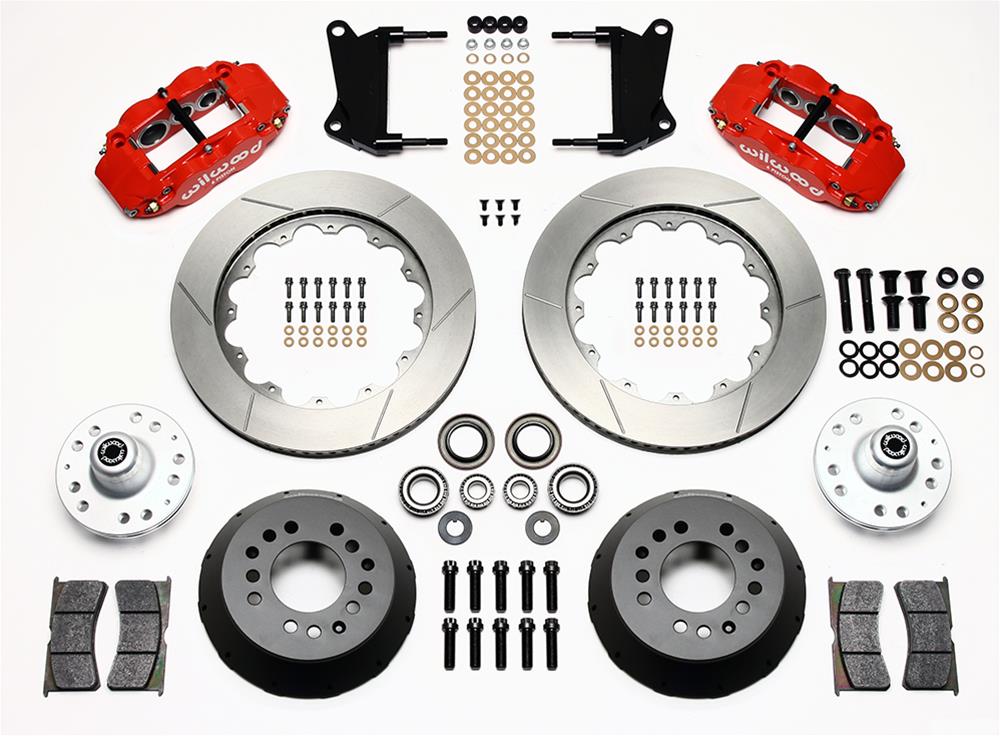 Wilwood Forged Narrow Superlite 6R Big Brake Front Brake Kits 140-9804-R