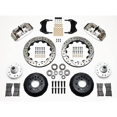 Wilwood Forged Narrow Superlite 6R Big Brake Front Brake Kits 140-9919-DP