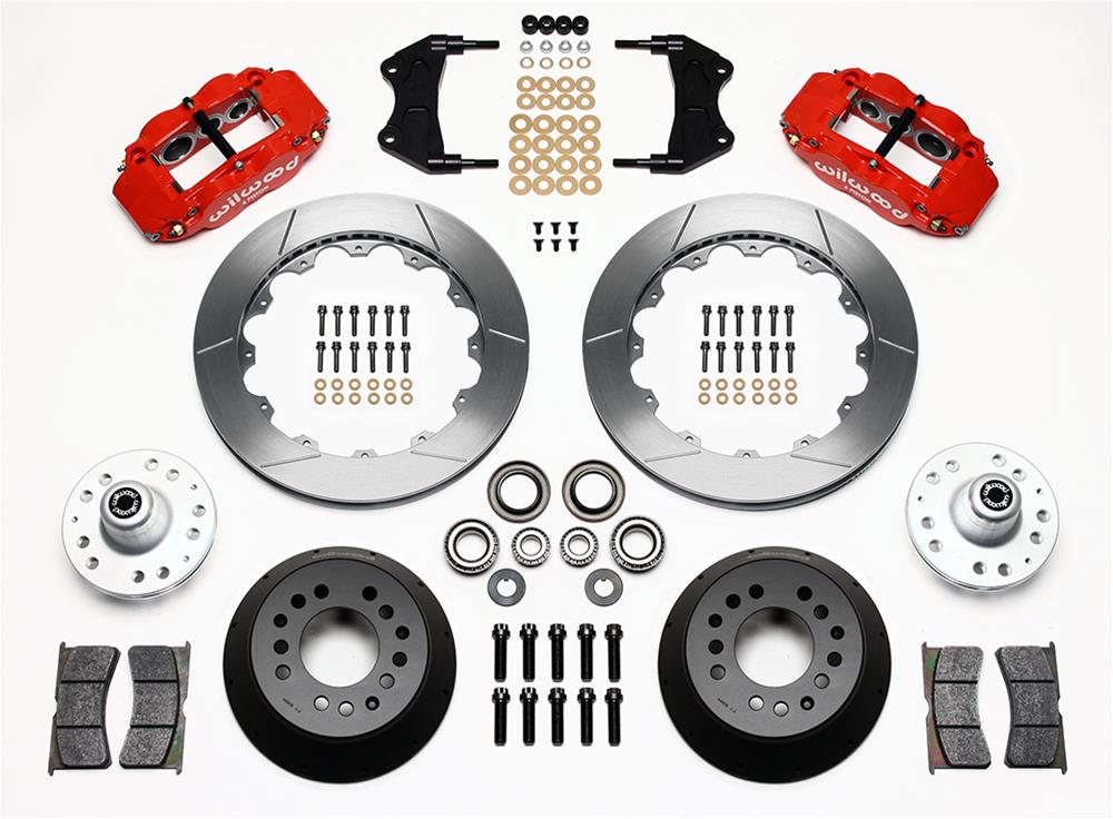 Wilwood Forged Narrow Superlite 6R Big Brake Front Brake Kits 140-9919-R