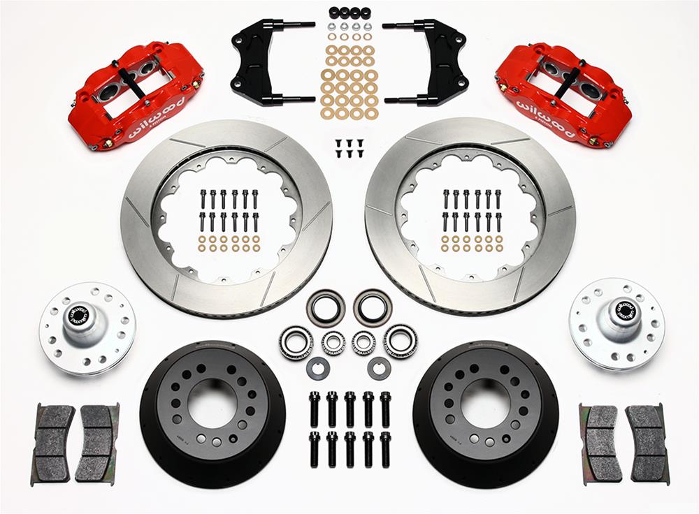 Wilwood Forged Narrow Superlite 6R Big Brake Front Brake Kits 140-9920-R
