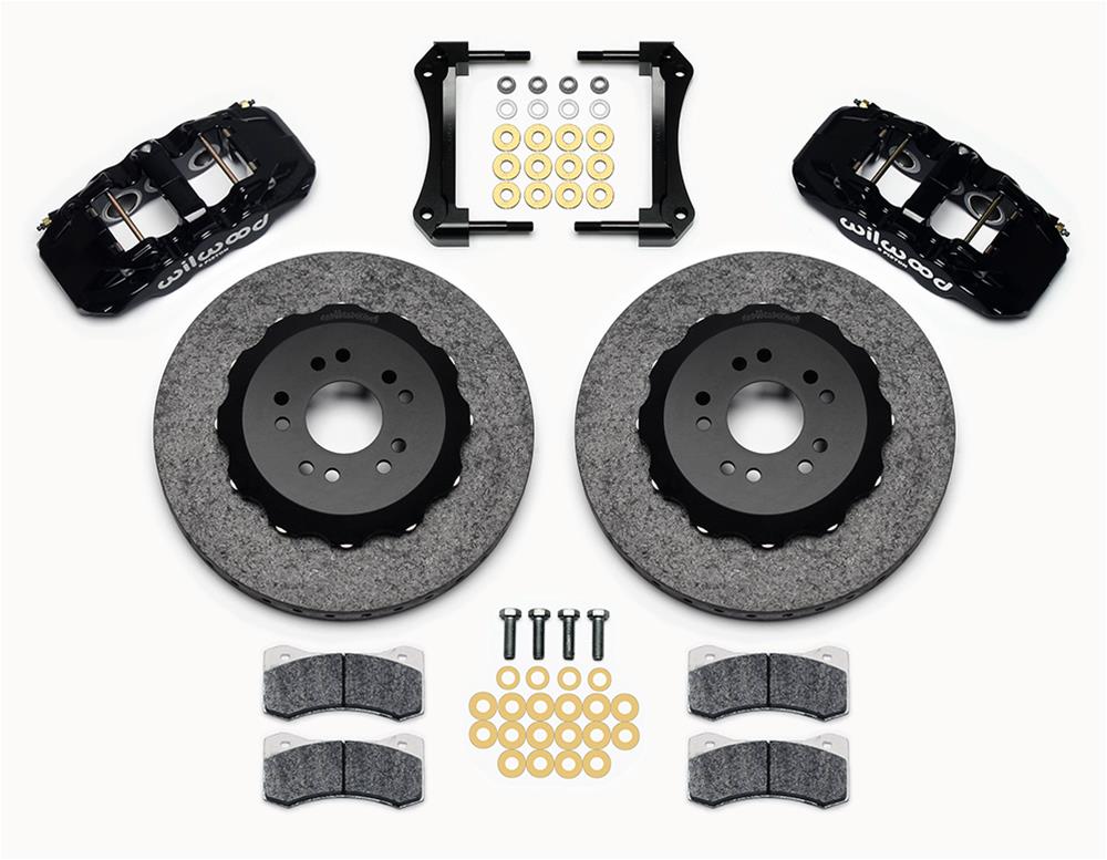 Wilwood AERO6 WCCB Carbon Ceramic Big Brake Front Brake Kits 140-12756-CSIC
