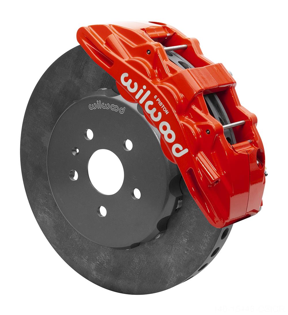 Wilwood SX6R WCCB Carbon-Ceramic Big Brake Front Brake Kits 140-15446-CSICR