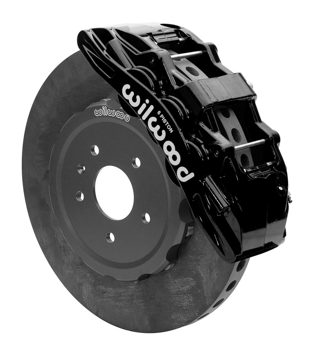 Wilwood SX6R WCCB Carbon-Ceramic Big Brake Front Brake Kits 140-15746-CSIC