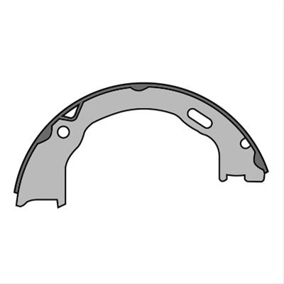 Wilwood Replacement Dynalite Pro Series Parking Brake Shoes 150-6244K