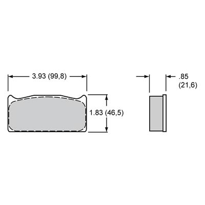 Wilwood Disc Brakes Brake Pads 15A-6692K