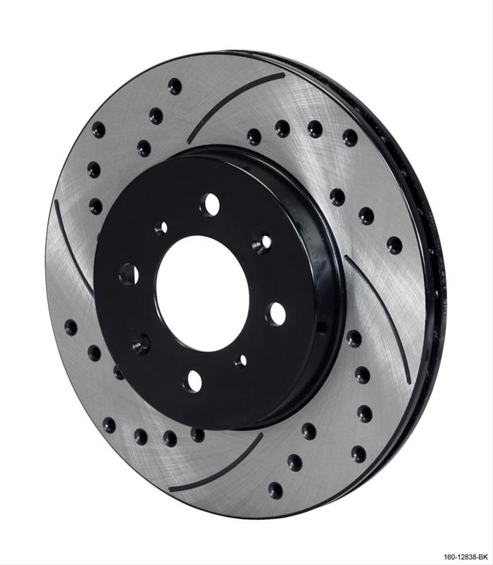 Wilwood SRP Drilled Performance Brake Rotors 160-12839-BK