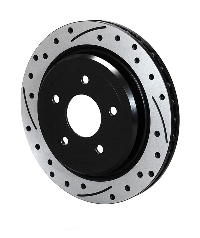 Wilwood SRP Drilled Performance Brake Rotors 160-14040-BK
