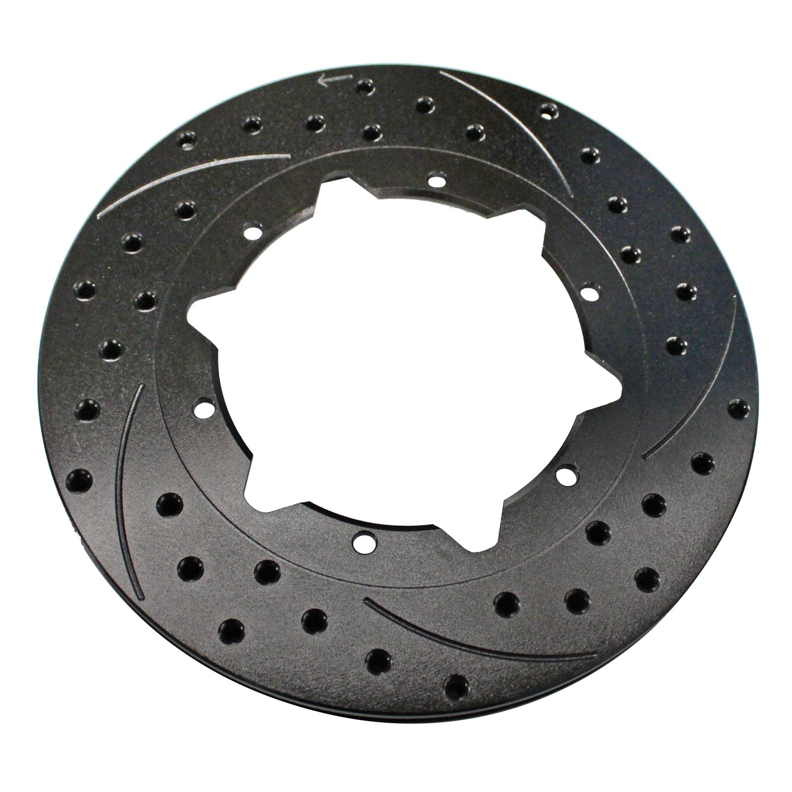 Wilwood SRP Drilled Performance Brake Rotors 160-7100-BK