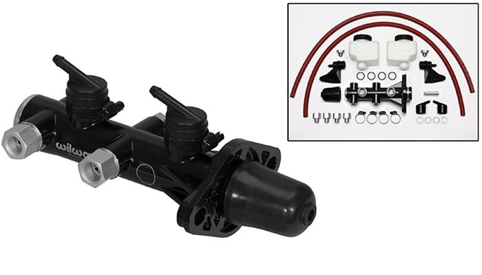 Wilwood Aluminum Tandem Master Cylinders 260-14243-BK
