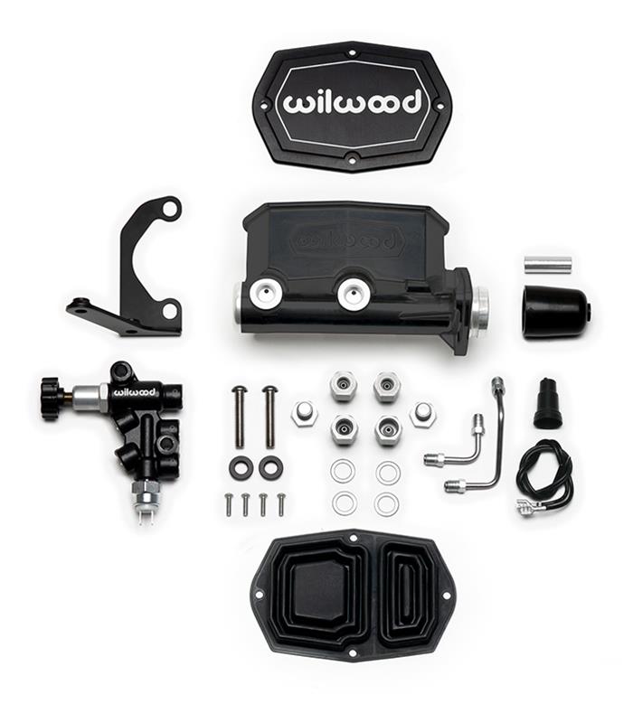 Wilwood Aluminum Tandem Compact Master Cylinder Kits 261-15545-BK