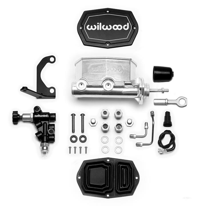 Wilwood Aluminum Tandem Compact Master Cylinder Kits 261-15665-P