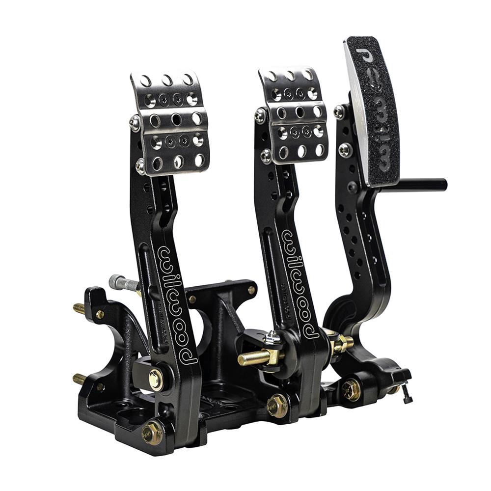 Wilwood Floor Mount Three Pedal Assemblies 340-16602