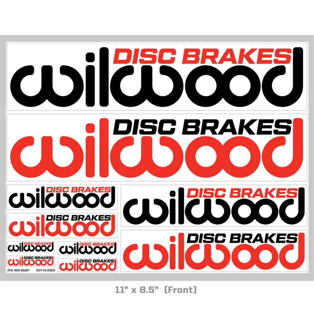 Wilwood Disc Brakes Decals and Stickers 400-16187
