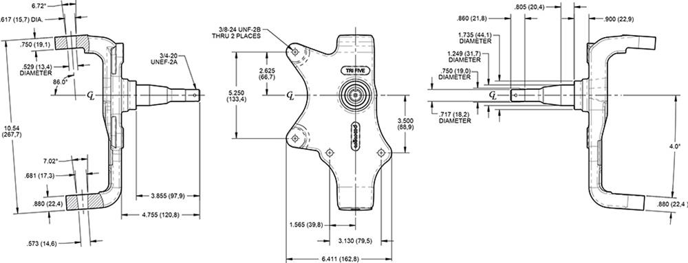 Wilwood ProSpindles 831-16660