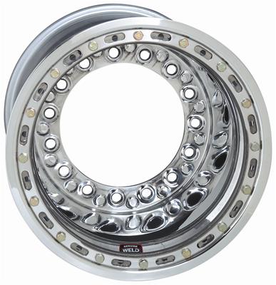 Weld Racing Wide 5 XL Beadlock Polished Wheels 559-5224