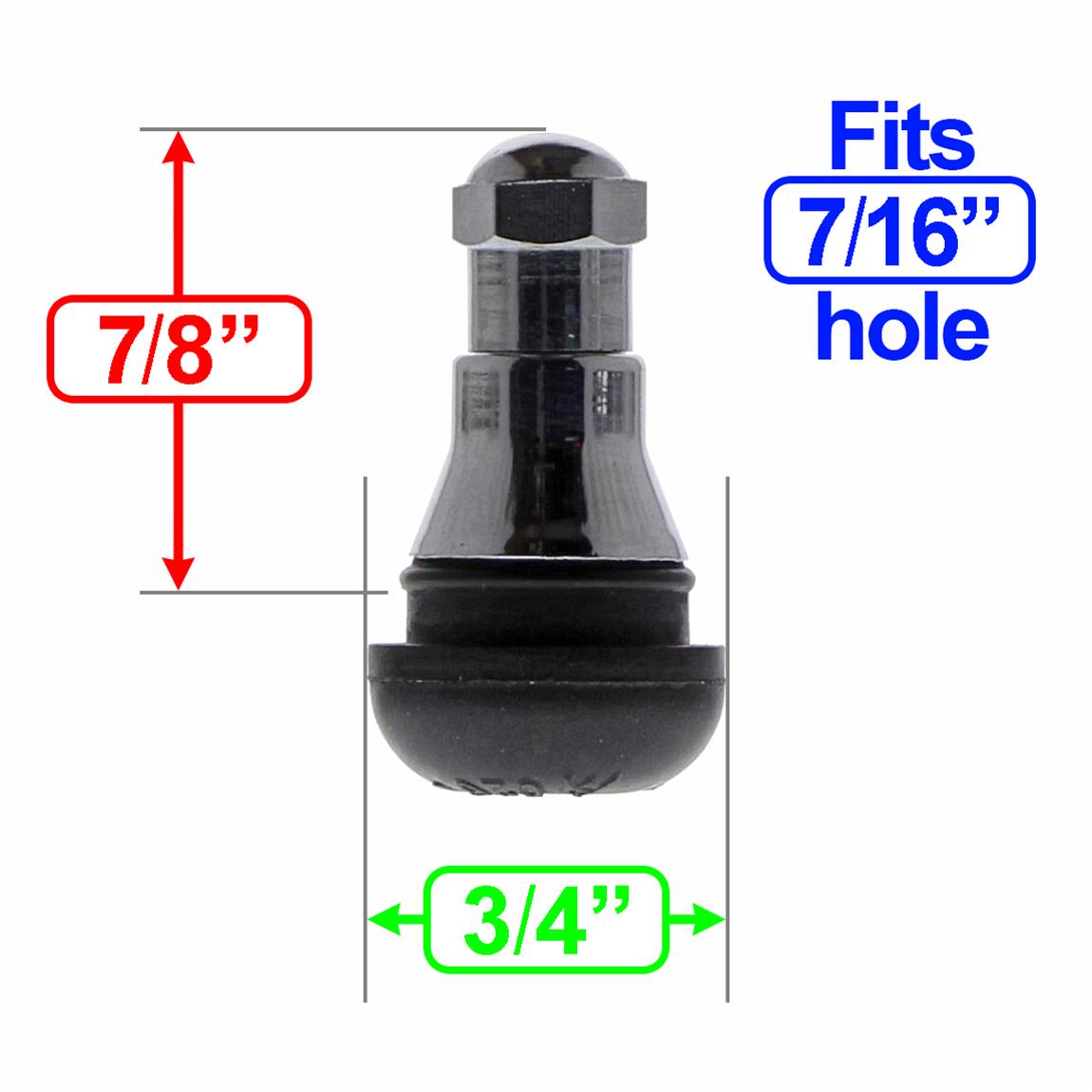 Weld Racing Tire Valve Stems 604-6002