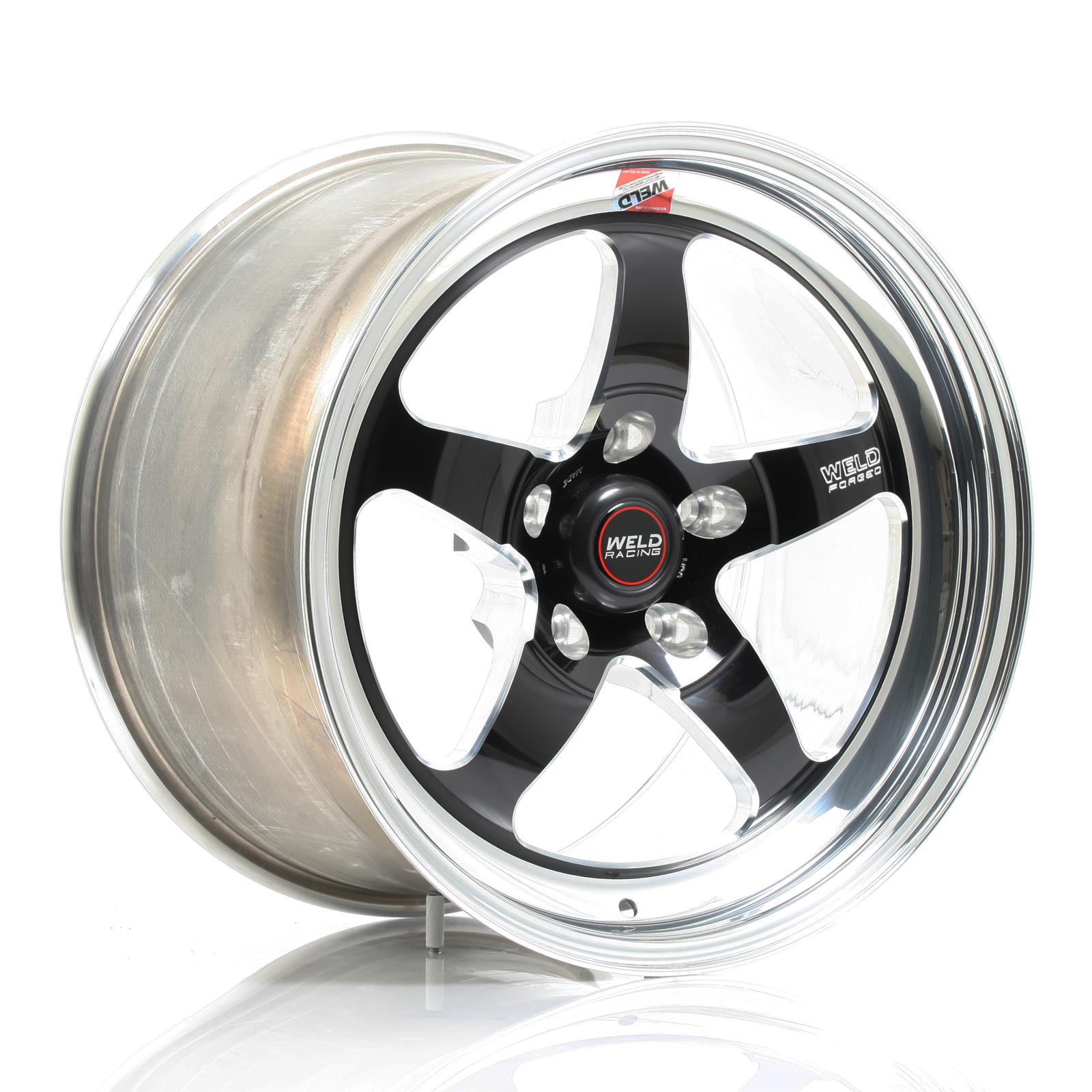 Weld Racing RT-S S71 Forged Aluminum Black Anodized Wheels 71HB7110B77A