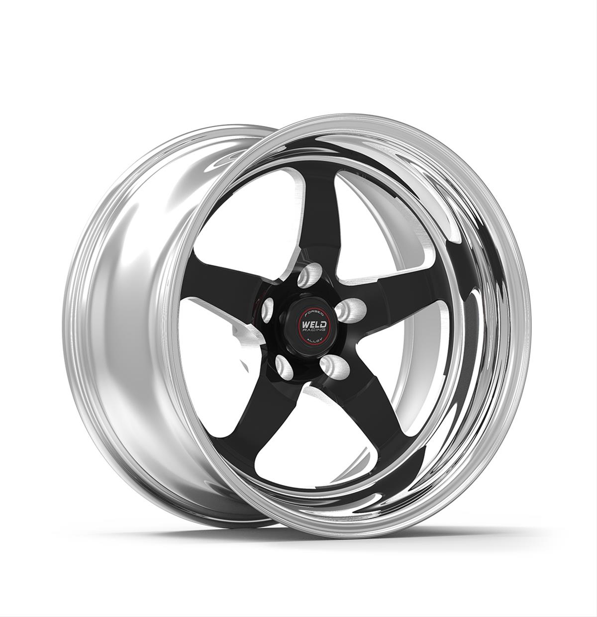 Weld Racing RT-S S71 Forged Aluminum Black Anodized Wheels 71HB0070W43A