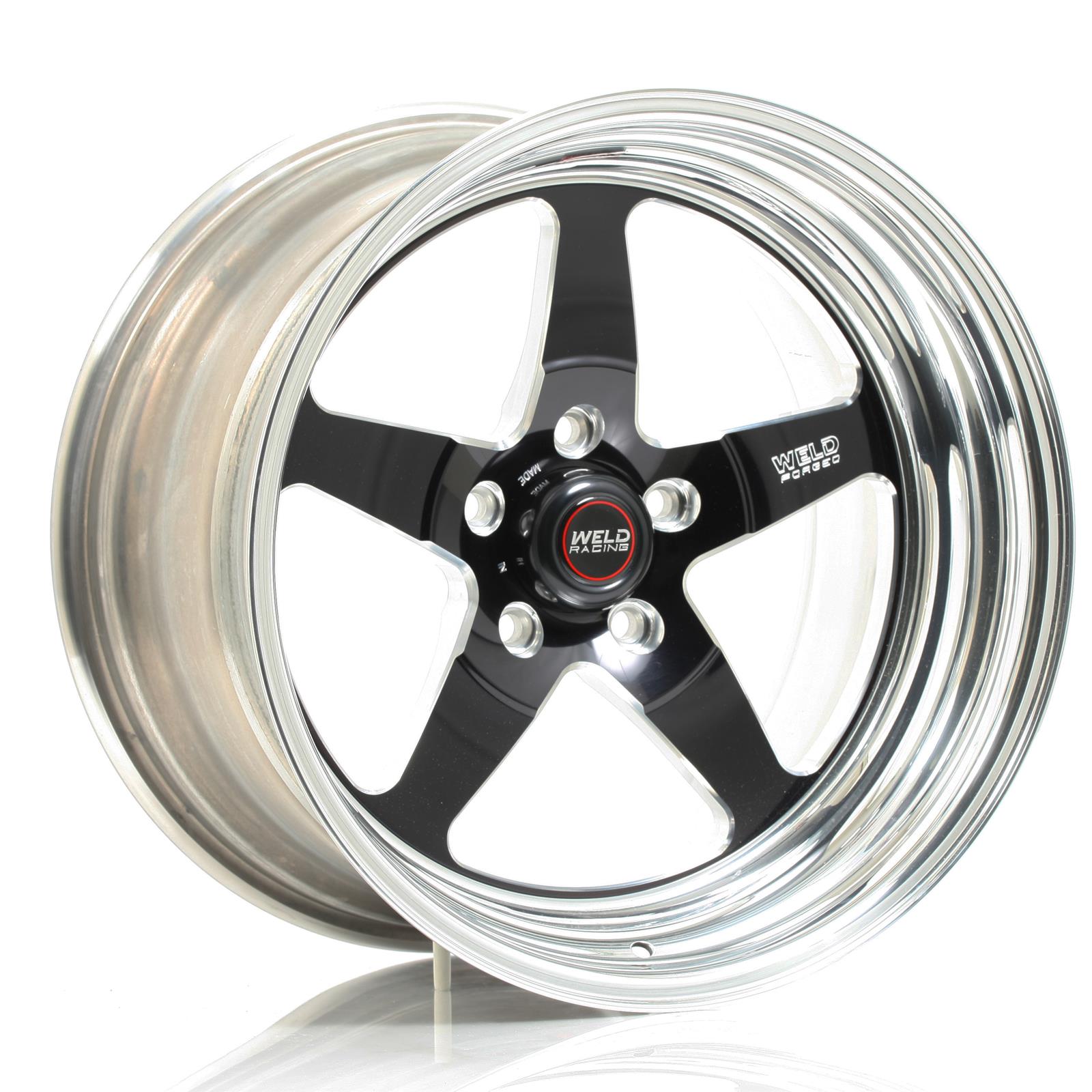 Weld Racing RT-S S71 Forged Aluminum Black Anodized Wheels 71LB8105B57A