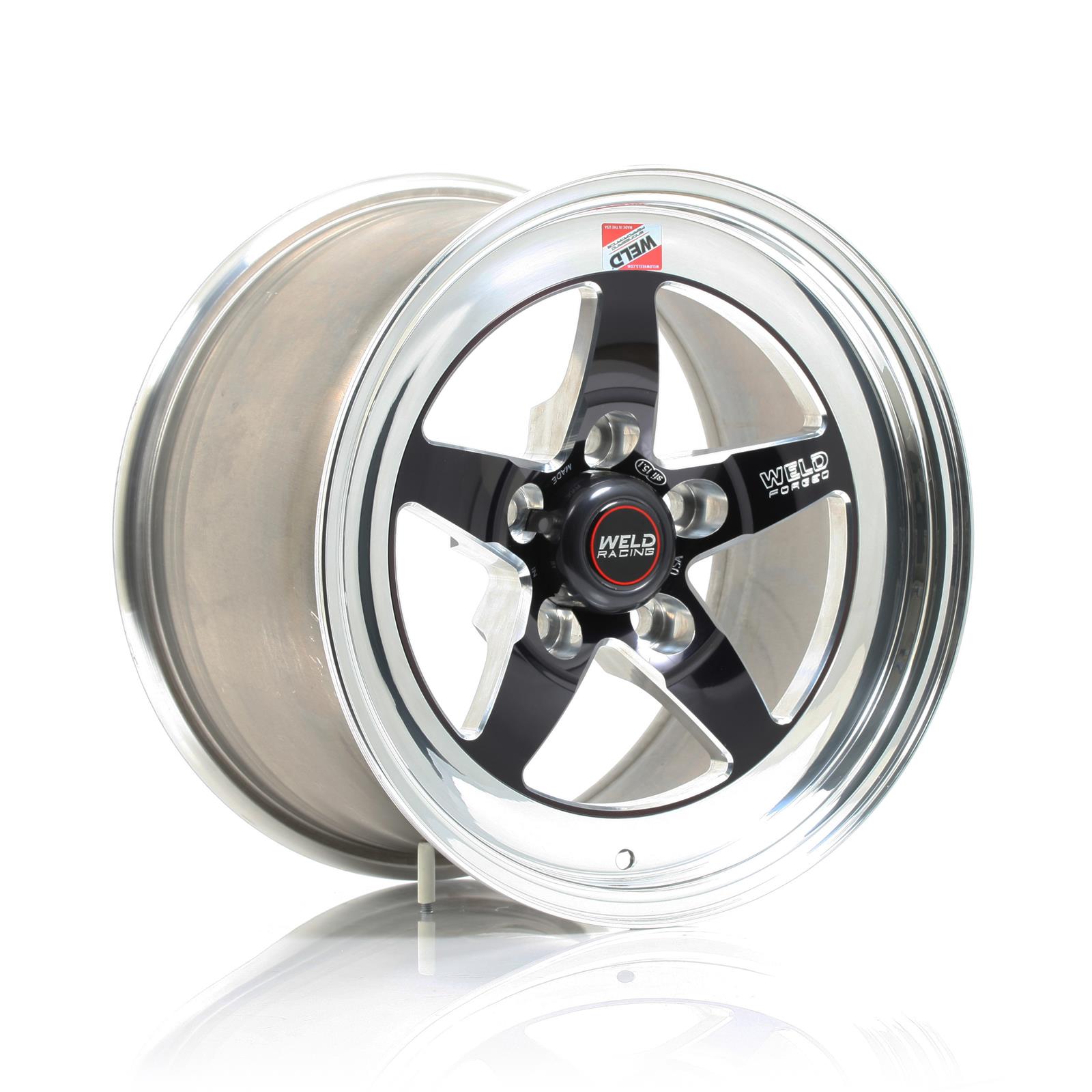 Weld Racing RT-S S71 Forged Aluminum Black Anodized Wheels 71MB-509A65A
