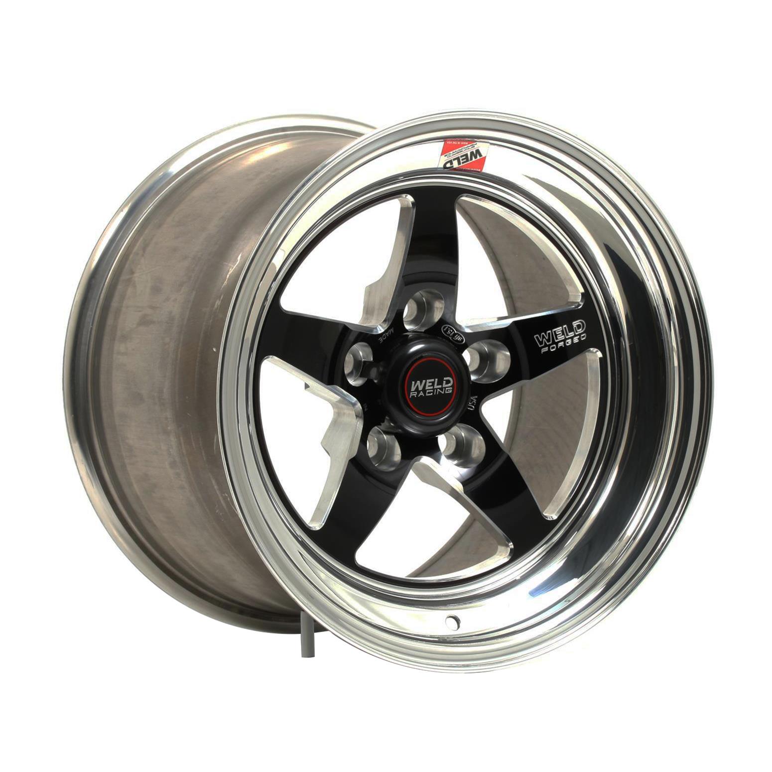 Weld Racing RT-S S71 Forged Aluminum Black Anodized Wheels 71MB-510A65A