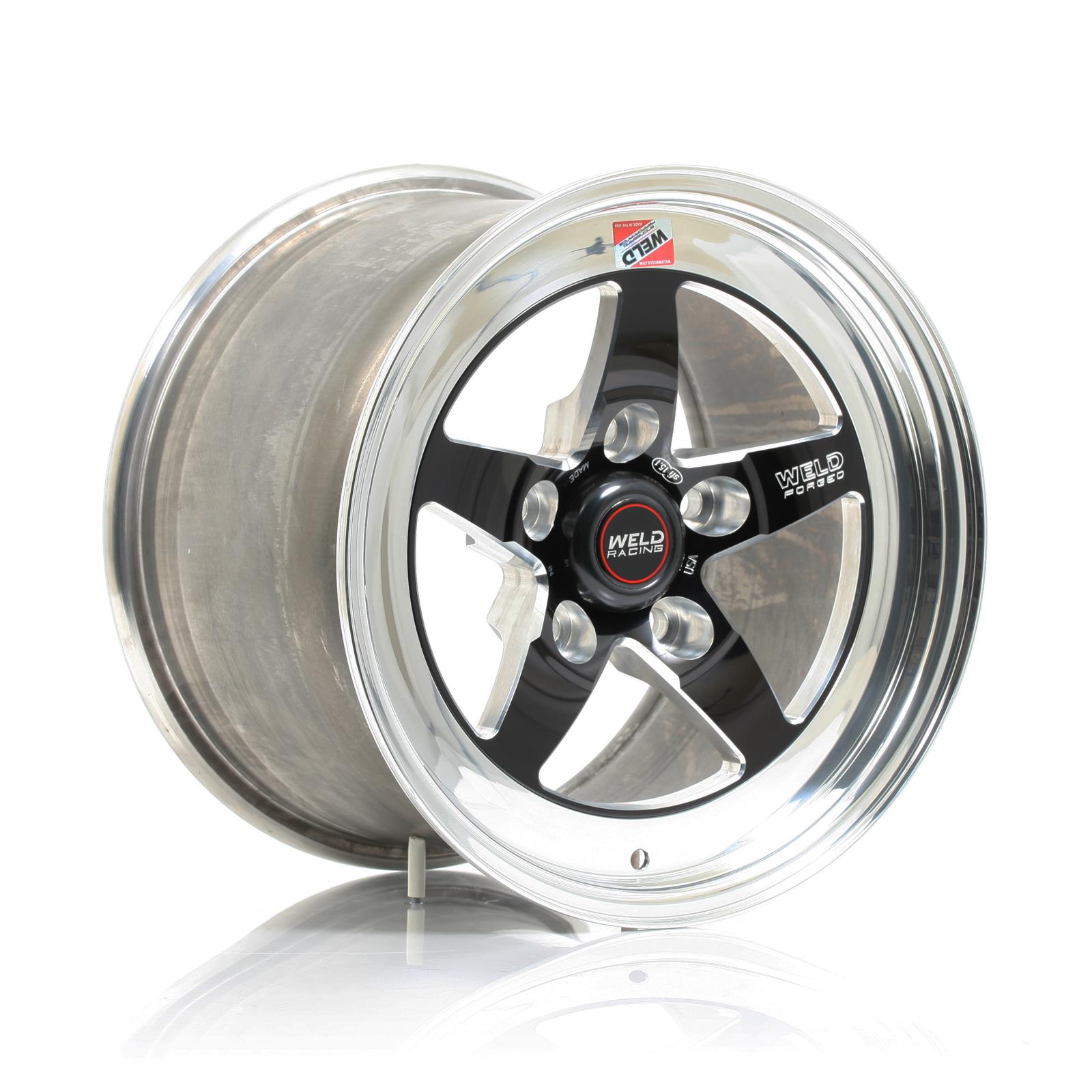 Weld Racing RT-S S71 Forged Aluminum Black Anodized Wheels 71MB-510B75A