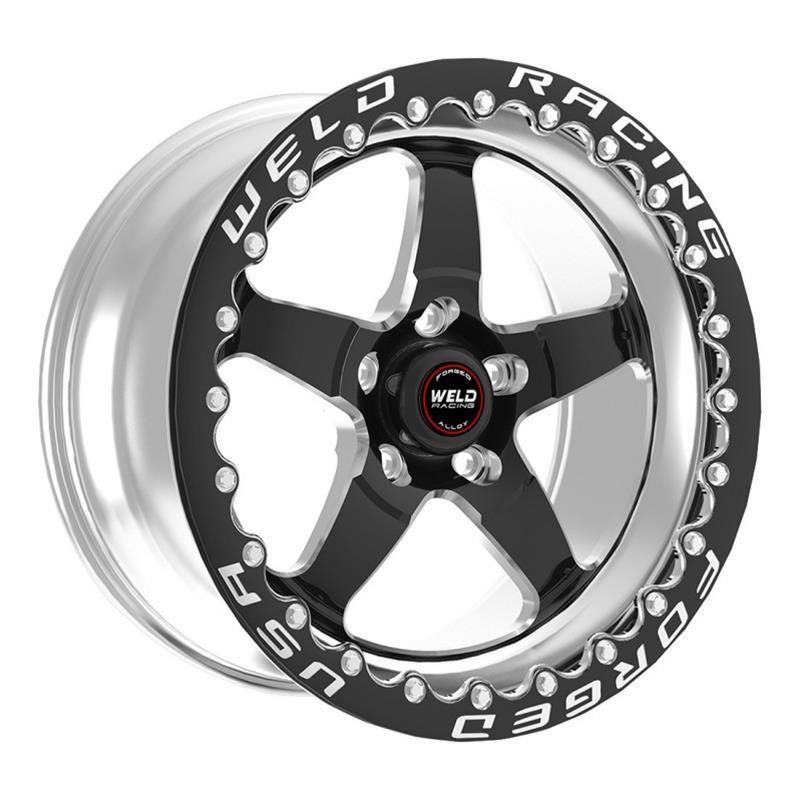 Weld Racing RT-S S71 Forged Aluminum Black Mickey Thompson Beadlock Wheels 71MB510B65F
