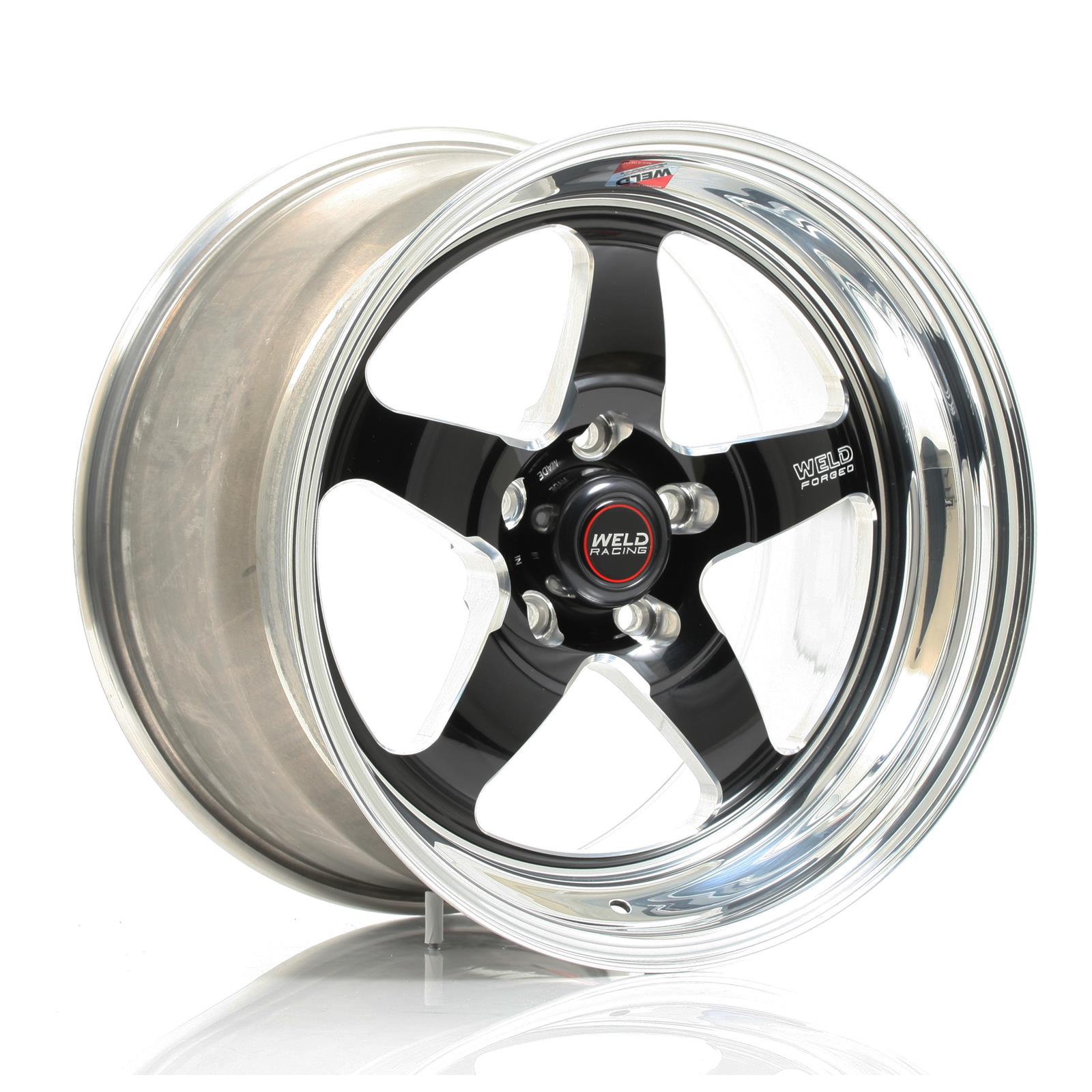 Weld Racing RT-S S71 Forged Aluminum Black Anodized Wheels 71MB7105A68A