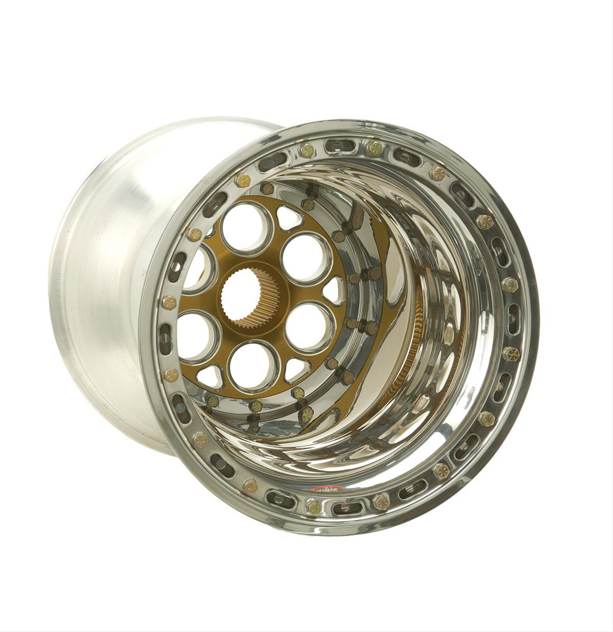 Weld Racing Magnum Sprint Spline Gold Anodized Wheels 735-51656-6