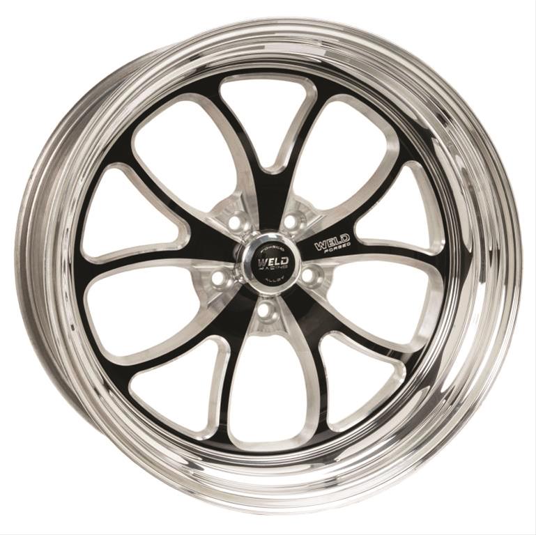 Weld Racing RT-S S76 Forged Aluminum Black Anodized Wheels 76HB0100N63A