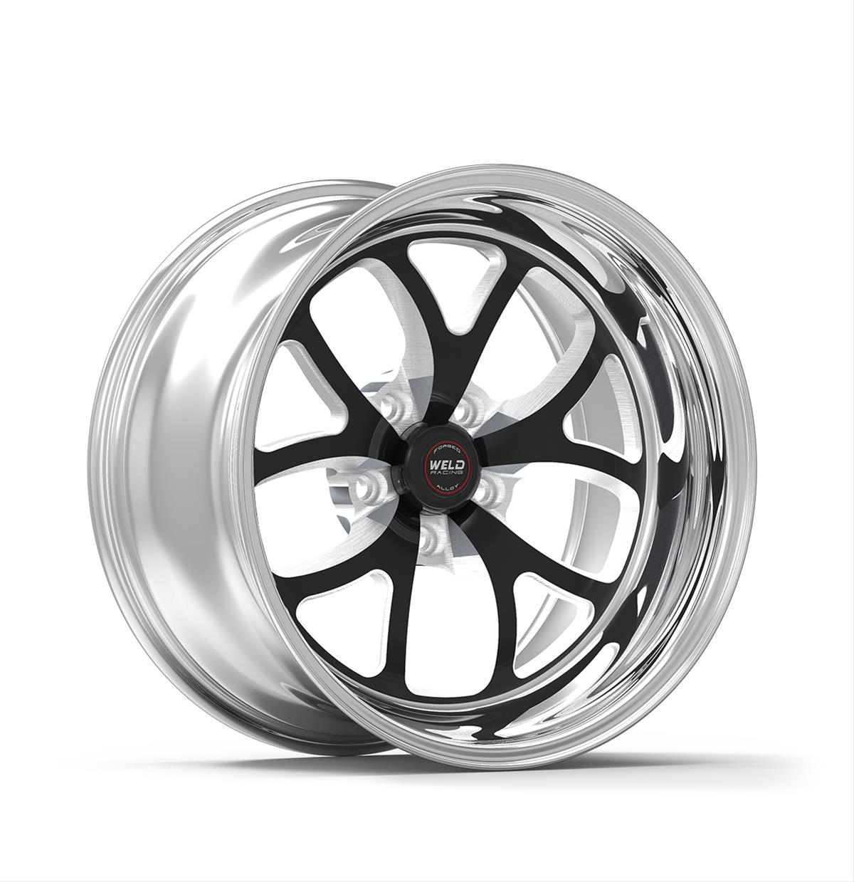 Weld Racing RT-S S76 Forged Aluminum Black Anodized Wheels 76HB7075W42A
